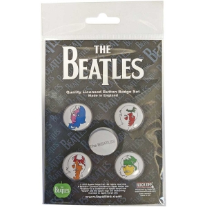 The Beatles - Ob-La-Di Button Badge Pack i gruppen MERCHANDISE hos Bengans Skivbutik AB (5537488)