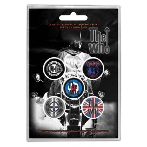 The Who - Quadrophenia Button Badge Pack i gruppen MERCHANDISE hos Bengans Skivbutik AB (5537495)