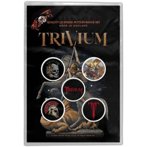 Trivium - In The Court Of The Dragon Button Badge  i gruppen MERCHANDISE hos Bengans Skivbutik AB (5537496)