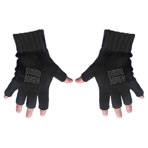 Dimmu Borgir - Logo Fingerless Gloves i gruppen MERCHANDISE hos Bengans Skivbutik AB (5537580)