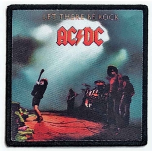 Ac/Dc - Let There Be Rock Printed Patch i gruppen MERCHANDISE hos Bengans Skivbutik AB (5537645)