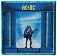 Ac/Dc - Patch Who Made Who Printed  (8,9 X i gruppen MERCH / Minsishops-merch / Ac/Dc hos Bengans Skivbutik AB (5537649)