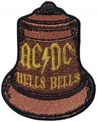 Ac/Dc - Patch Hells Bells (8,1 X 6,4 Cm) i gruppen MERCH / Minsishops-merch / Ac/Dc hos Bengans Skivbutik AB (5537652)