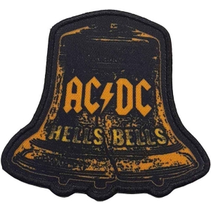 Ac/Dc - Hells Bells Distressed Printed Patch i gruppen MERCHANDISE hos Bengans Skivbutik AB (5537661)