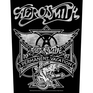 Aerosmith - Permanent Vacation Back Patch i gruppen MERCHANDISE hos Bengans Skivbutik AB (5537693)
