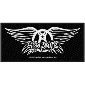 Aerosmith - Logo Retail Packaged Patch i gruppen MERCHANDISE hos Bengans Skivbutik AB (5537694)