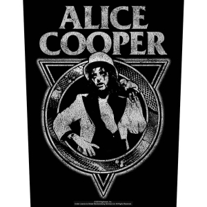 Alice Cooper - Snakeskin Back Patch i gruppen MERCHANDISE hos Bengans Skivbutik AB (5537704)