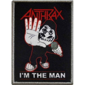 Anthrax - I'm The Man Printed Patch i gruppen MERCHANDISE hos Bengans Skivbutik AB (5537719)