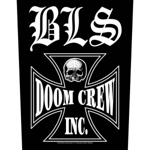 Black Label Society - Doom Crew Back Patch i gruppen MERCHANDISE hos Bengans Skivbutik AB (5537743)