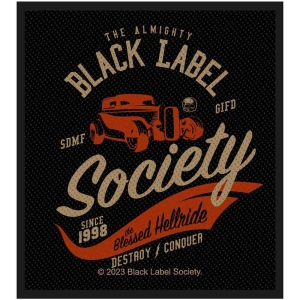 Black Label Society - The Blessed Hellride Standard Patch i gruppen MERCHANDISE hos Bengans Skivbutik AB (5537747)