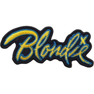 Blondie - Ettb Logo Cut-Out Woven Patch i gruppen MERCHANDISE hos Bengans Skivbutik AB (5537769)