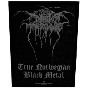 Darkthrone - True Norwegian Black Metal Back Patch i gruppen MERCHANDISE hos Bengans Skivbutik AB (5537809)