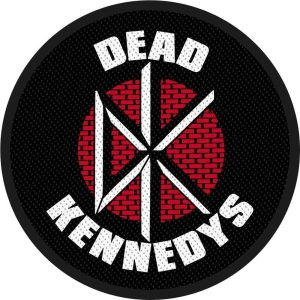 Dead Kennedys - Dk Logo Standard Patch i gruppen MERCHANDISE hos Bengans Skivbutik AB (5537822)