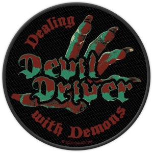 Devildriver - Dealing With Demons Standard Patch i gruppen MERCHANDISE hos Bengans Skivbutik AB (5537836)