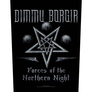 Dimmu Borgir - Forces Of The Northern Night Back Patch i gruppen MERCHANDISE / Merch / Hårdrock,Norsk Musik hos Bengans Skivbutik AB (5537838)