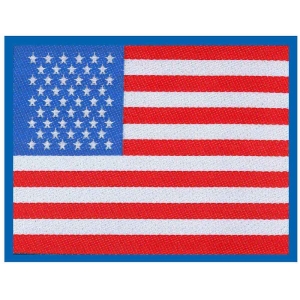 Flag - Stars & Stripes Standard Patch i gruppen MERCHANDISE hos Bengans Skivbutik AB (5537871)