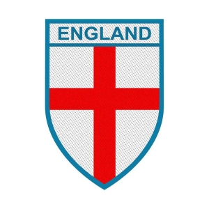 Generic - England Standard Patch i gruppen MERCHANDISE hos Bengans Skivbutik AB (5537890)