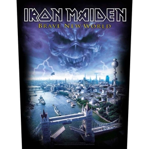 Iron Maiden - Brave New World Back Patch i gruppen MERCHANDISE / Merch / Hårdrock hos Bengans Skivbutik AB (5537977)