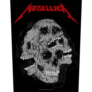 Metallica - Skulls Back Patch i gruppen MERCHANDISE / Tygmärke / Hårdrock hos Bengans Skivbutik AB (5538137)