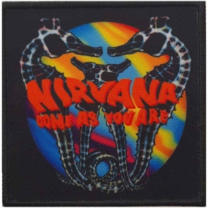 Nirvana - Come As You Are Printed Patch i gruppen MERCHANDISE hos Bengans Skivbutik AB (5538219)