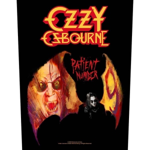Ozzy Osbourne - Patient No. 9 Back Patch i gruppen MERCHANDISE hos Bengans Skivbutik AB (5538239)