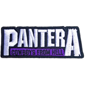 Pantera - Cowboys From Hell Woven Patch i gruppen MERCHANDISE hos Bengans Skivbutik AB (5538244)