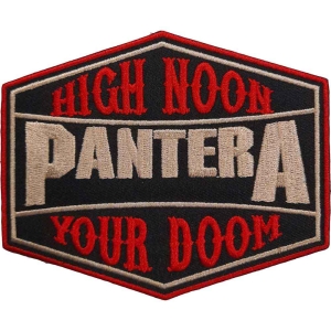 Pantera - High Noon Woven Patch i gruppen MERCHANDISE hos Bengans Skivbutik AB (5538253)