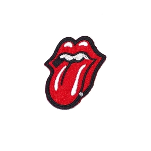 Rolling Stones - Classic Tongue Medium Patch i gruppen MERCHANDISE hos Bengans Skivbutik AB (5538351)