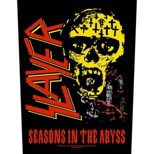 Slayer - Seasons In The Abyss Back Patch i gruppen MERCHANDISE hos Bengans Skivbutik AB (5538421)