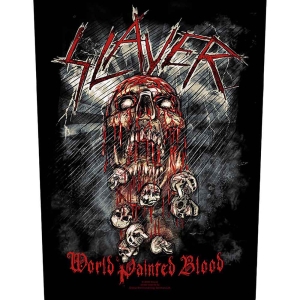 Slayer - World Painted Blood Back Patch i gruppen MERCHANDISE hos Bengans Skivbutik AB (5538427)