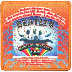 The Beatles - Magical Mystery Tour Woven Patch i gruppen MERCHANDISE hos Bengans Skivbutik AB (5538469)