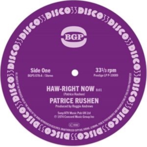 Rushen Patrice - Haw-Right Now / Kickin' Back i gruppen VINYL / Jazz hos Bengans Skivbutik AB (5538832)
