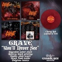 Grave - Youll Never See (Cherry Red Vinyl L i gruppen VI TIPSAR / Fredagsreleaser / Fredag den 24:e Maj 2024 hos Bengans Skivbutik AB (5539137)