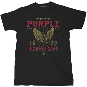 Deep Purple - Highway Star Uni Bl i gruppen MERCHANDISE / T-shirt / Hårdrock hos Bengans Skivbutik AB (5539448r)