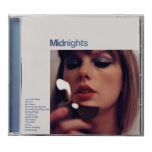 Taylor Swift - Midnights (Edited) (Moonstone Blue Cd) i gruppen VI TIPSAR / Julklappstips CD hos Bengans Skivbutik AB (5539773)