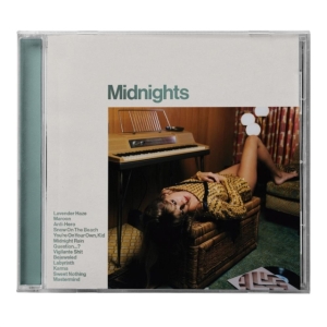 Taylor Swift - Midnights (Edited) (Jade Green Cd) i gruppen VI TIPSAR / Julklappstips CD hos Bengans Skivbutik AB (5539774)