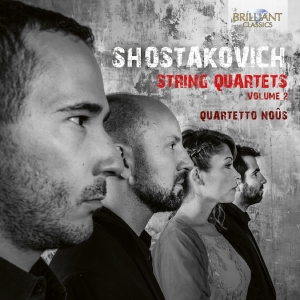 Quartetto Nous - Shostakovich: String Quartets, Vol. i gruppen VI TIPSAR / Fredagsreleaser / Fredag den 7:e Juni 2024 hos Bengans Skivbutik AB (5539851)