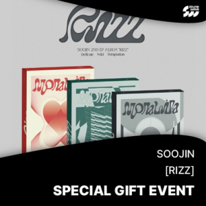 Soojin - Rizz (Random Version) + Photocard (SW) i gruppen VI TIPSAR / Fredagsreleaser / Fredag den 7:e Juni 2024 hos Bengans Skivbutik AB (5539958)