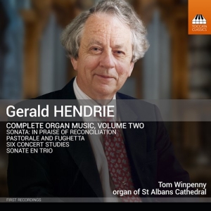 Tom Winpenny - Hendrie: Complete Organ Music, Vol. i gruppen VI TIPSAR / Fredagsreleaser / Fredag den 7:e Juni 2024 hos Bengans Skivbutik AB (5539980)