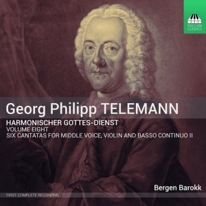 Bergen Barokk - Telemann: Harmonischer Gottes-Diens i gruppen VI TIPSAR / Fredagsreleaser / Fredag den 7:e Juni 2024 hos Bengans Skivbutik AB (5540020)