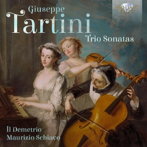 Il Demetrio Maurizio Schiavo - Tartini: Trio Sonatas i gruppen VI TIPSAR / Fredagsreleaser / Fredag den 7:e Juni 2024 hos Bengans Skivbutik AB (5540041)