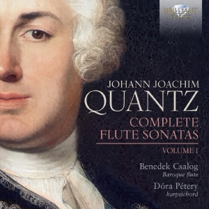 Benedek Csalog Dora Petery - Quantz: Complete Flute Sonatas, Vol i gruppen VI TIPSAR / Fredagsreleaser / Fredag den 7:e Juni 2024 hos Bengans Skivbutik AB (5540043)