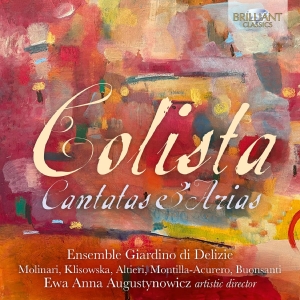 Ensemble Giardino Di Delizie Ewa A - Colista: Cantatas & Arias i gruppen VI TIPSAR / Fredagsreleaser / Fredag den 7:e Juni 2024 hos Bengans Skivbutik AB (5540044)