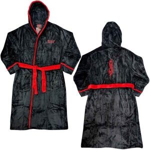 Slipknot - Logo & Tribal S Uni Bl Bath Robe:  i gruppen MERCHANDISE / Merch / Hårdrock hos Bengans Skivbutik AB (5540807r)