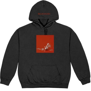 Billie Eilish - Therefore I Am Uni Bl Hood:  S i gruppen MERCHANDISE / Hoodies / Pop-Rock hos Bengans Skivbutik AB (5541008r)