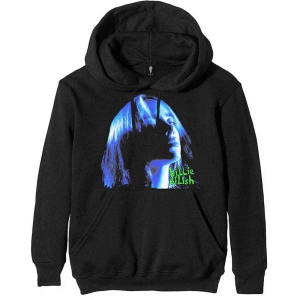 Billie Eilish - Neon Shadow Blue Uni Bl Hood:  S i gruppen MERCHANDISE / Hoodies / Pop-Rock hos Bengans Skivbutik AB (5541009r)