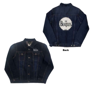 The Beatles - Drum Logo Uni Denim Jacket:  i gruppen MERCHANDISE / Merch / Pop-Rock hos Bengans Skivbutik AB (5541229r)