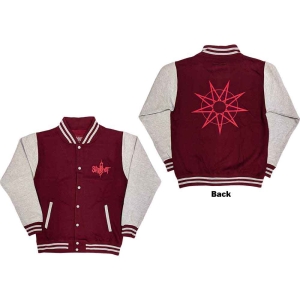 Slipknot - 9-Point Star Uni Maroon/Grey Vj:  i gruppen MERCHANDISE / Merch / Hårdrock hos Bengans Skivbutik AB (5541262r)