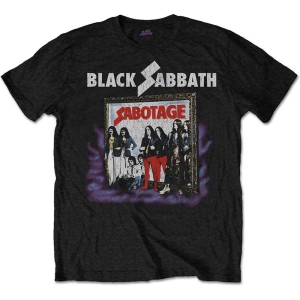 Black Sabbath - Vtge Sabotage Uni Bl    S i gruppen MERCHANDISE / T-shirt / Hårdrock hos Bengans Skivbutik AB (5541487)