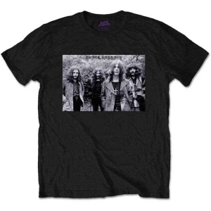 Black Sabbath - Group Shot Uni Bl    S i gruppen MERCHANDISE / T-shirt / Hårdrock hos Bengans Skivbutik AB (5541506r)